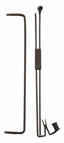 WROUGHT IRON ADJUSTABLE RUSH