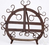 WROUGHT IRON ADJUSTABLE SCOTCH