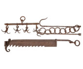 WROUGHT IRON ADJUSTABLE TRAMME