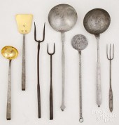 WROUGHT IRON AND BRASS KITCHEN
