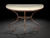 Wrought-Iron and Sandstone-Top