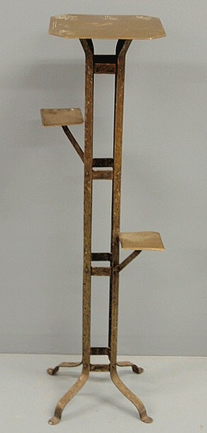 Wrought iron Arts & Crafts plant