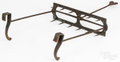 WROUGHT IRON BAR MEAT RACK<br>