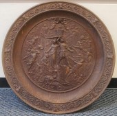 WROUGHT IRON BAS RELIEF SCULPT