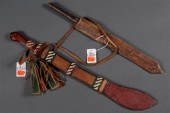 Wrought-iron belt-knife, possi