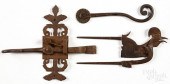 WROUGHT IRON BETELNUT CRACKER,