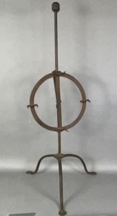 WROUGHT IRON BIRD ROASTING RAC