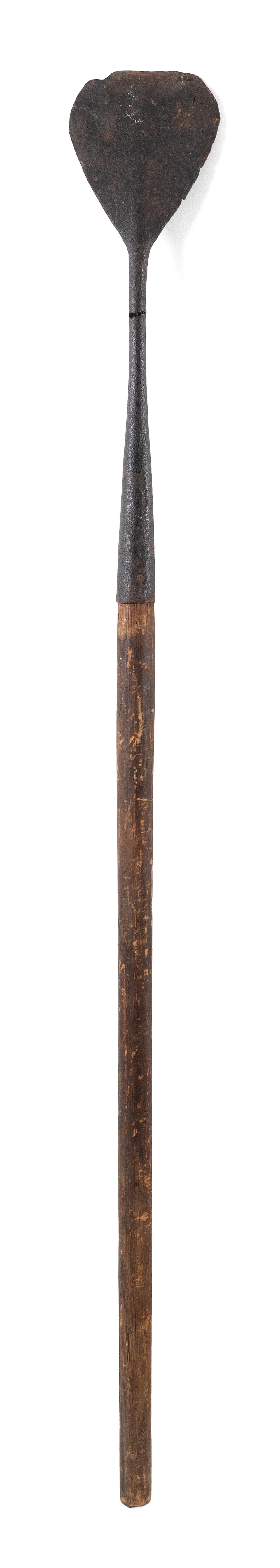 WROUGHT IRON BLUBBER SPADE ON