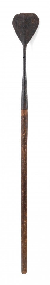 WROUGHT IRON BLUBBER SPADE ON