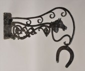 WROUGHT-IRON BRACKET The scrol