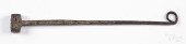 WROUGHT IRON BRANDING STAMP, E