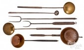 WROUGHT IRON, BRASS, AND COPPE