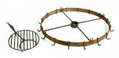 WROUGHT IRON BROILER AND GAME