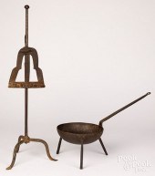 WROUGHT IRON BROILER AND SKILL