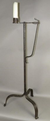 WROUGHT IRON COMBINATION CANDL