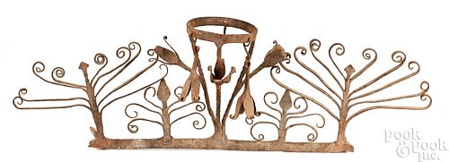 WROUGHT IRON CONTINENTAL WALL