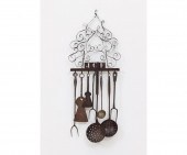 Wrought iron cooking utensils