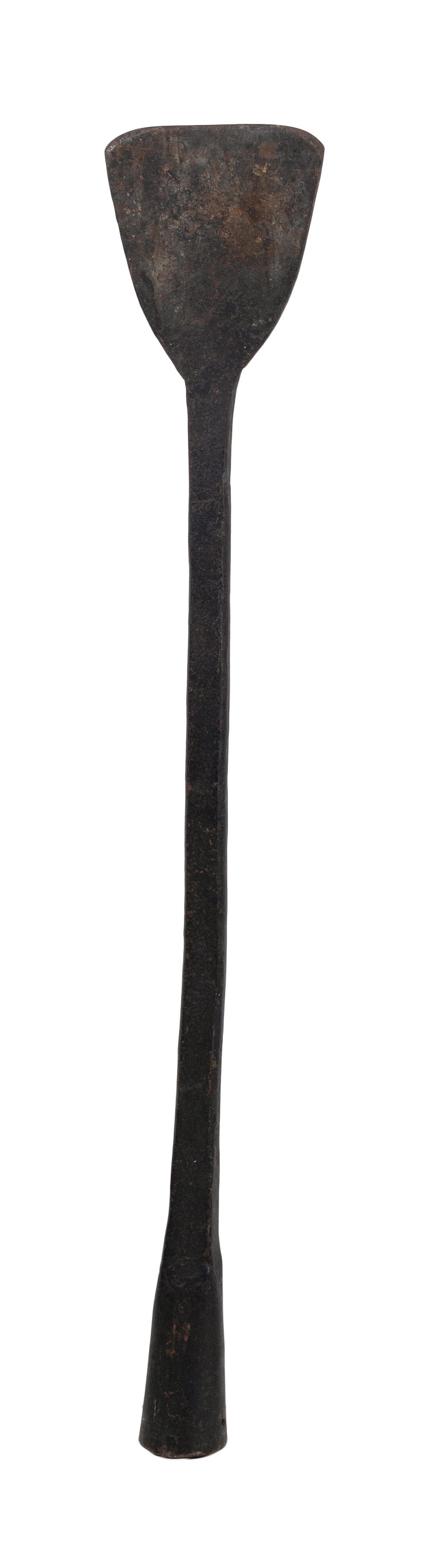 WROUGHT IRON CUTTING SPADE,
