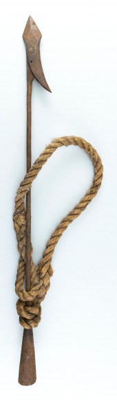 WROUGHT IRON DIAMOND-POINT TOG