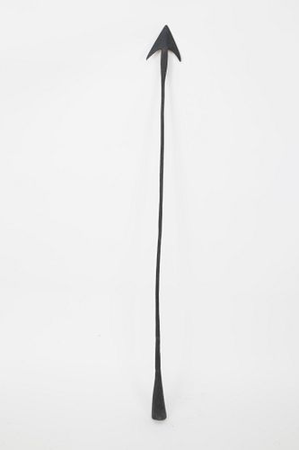 WROUGHT IRON DOUBLE FLUE WHALING