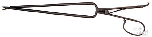 WROUGHT IRON EMBER TONGSWrought