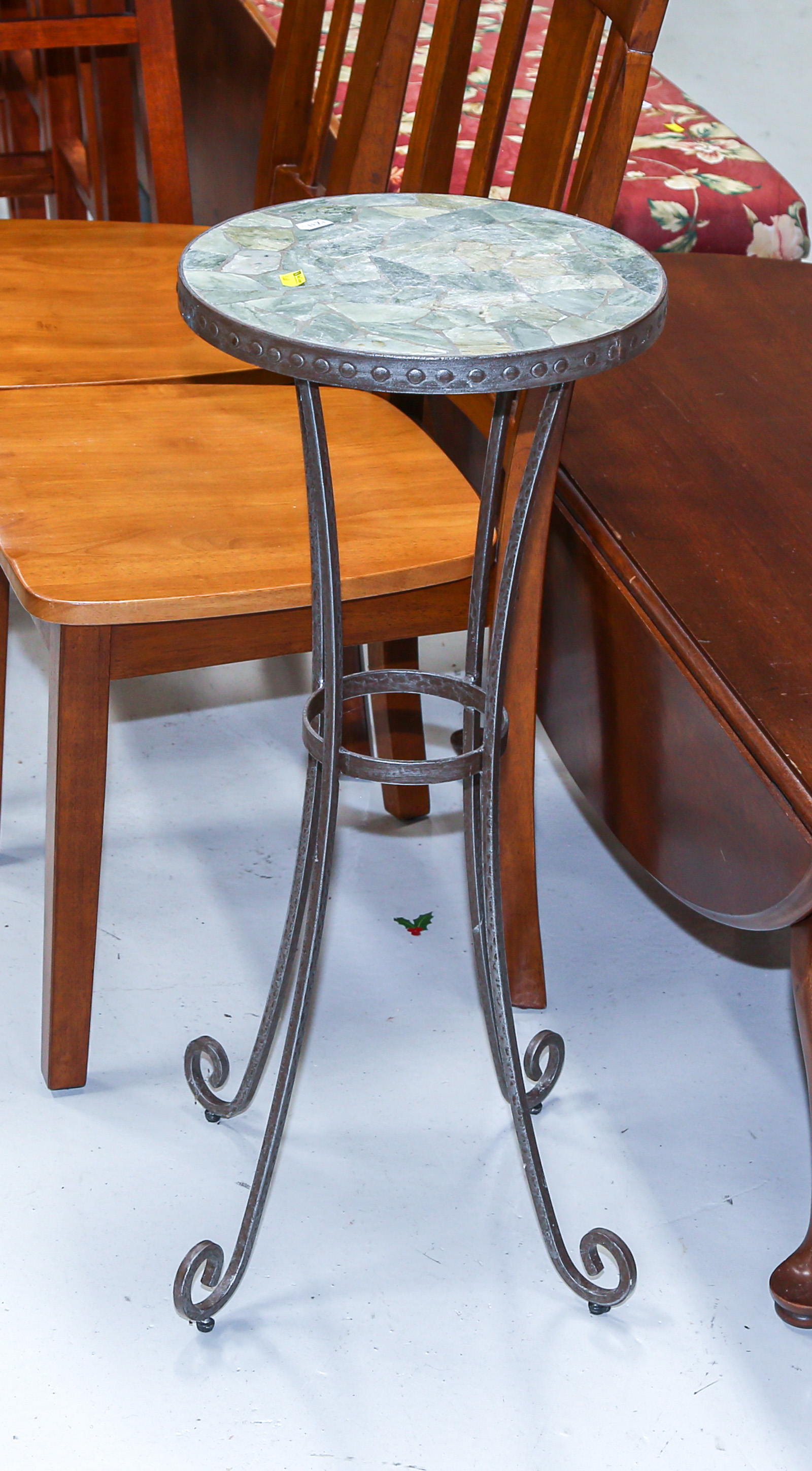WROUGHT IRON FERN STAND Modern;