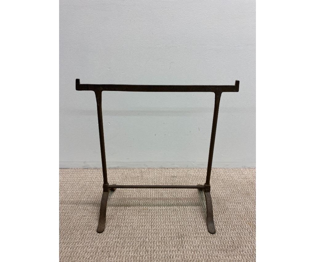 Wrought iron fireplace cookware