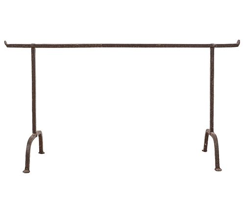 WROUGHT IRON FIREPLACE