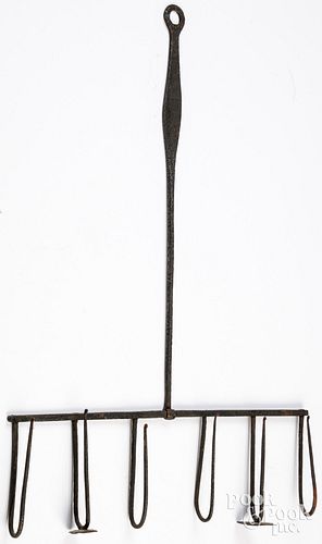 WROUGHT IRON FISH TOASTERWrought