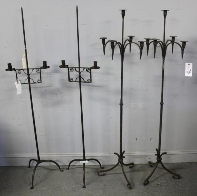 Wrought Iron Floor Lamps