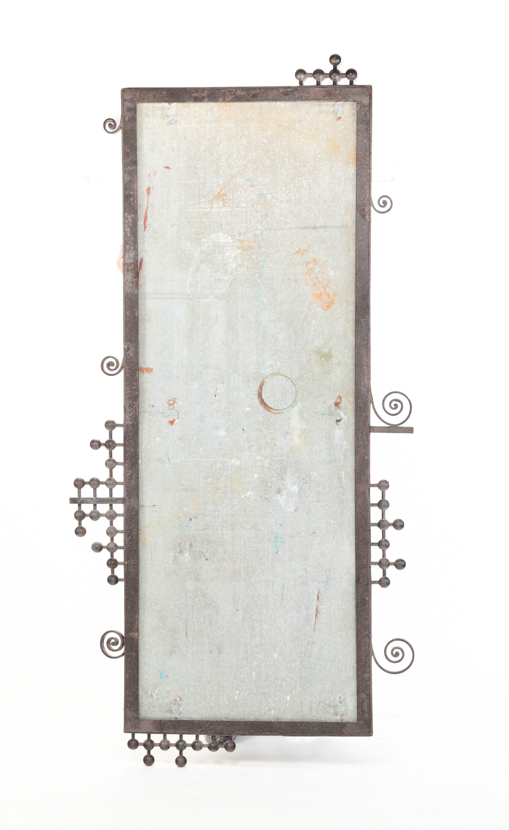 WROUGHT IRON FRAME BY JOHN ZAN.