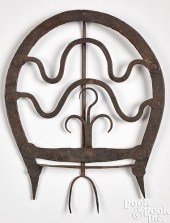 WROUGHT IRON GAME ROASTER, EAR