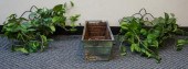 WROUGHT IRON GARDEN ORNAMENTS