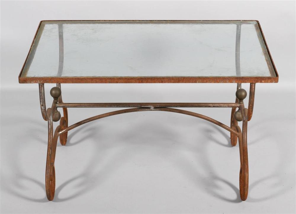 WROUGHT IRON GARDEN TABLEWROUGHT