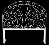 WROUGHT IRON GARDEN TRELLIS WI