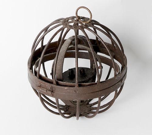 WROUGHT IRON GIMBALED SHIP'S