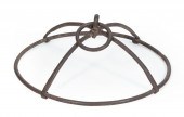 WROUGHT IRON HANGING POT RACK