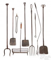 WROUGHT IRON HEARTH EQUIPMENT,