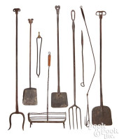 WROUGHT IRON HEARTH EQUIPMENT,