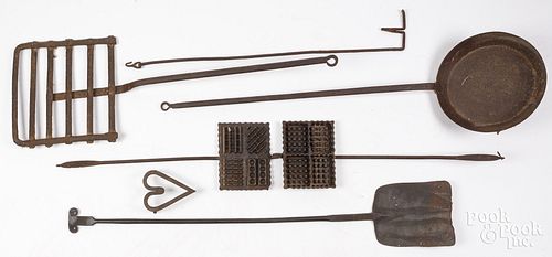 WROUGHT IRON HEARTH