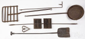 WROUGHT IRON HEARTH EQUIPMENT<