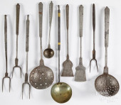 WROUGHT IRON KITCHEN UTENSILS<