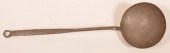 WROUGHT IRON LADLE SIGNED A. Z