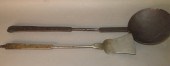 WROUGHT IRON LADLE & SPATULAca