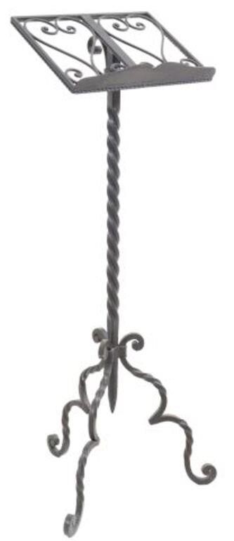 WROUGHT IRON LECTURN OR MUSIC