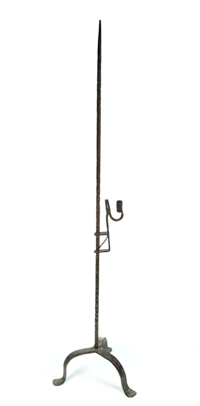 WROUGHT-IRON LIGHTING STAND. 