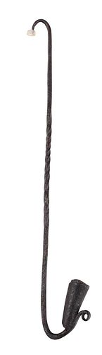 WROUGHT IRON LOOM LIGHT18th