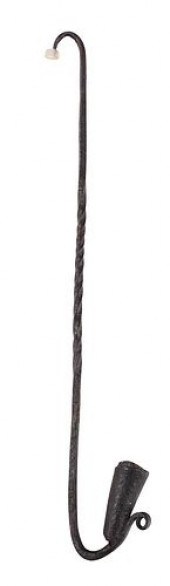 WROUGHT IRON LOOM LIGHT18th ce