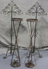 Wrought Iron Lot Including a P