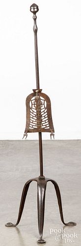 WROUGHT IRON MEAT ROASTING SPIT,